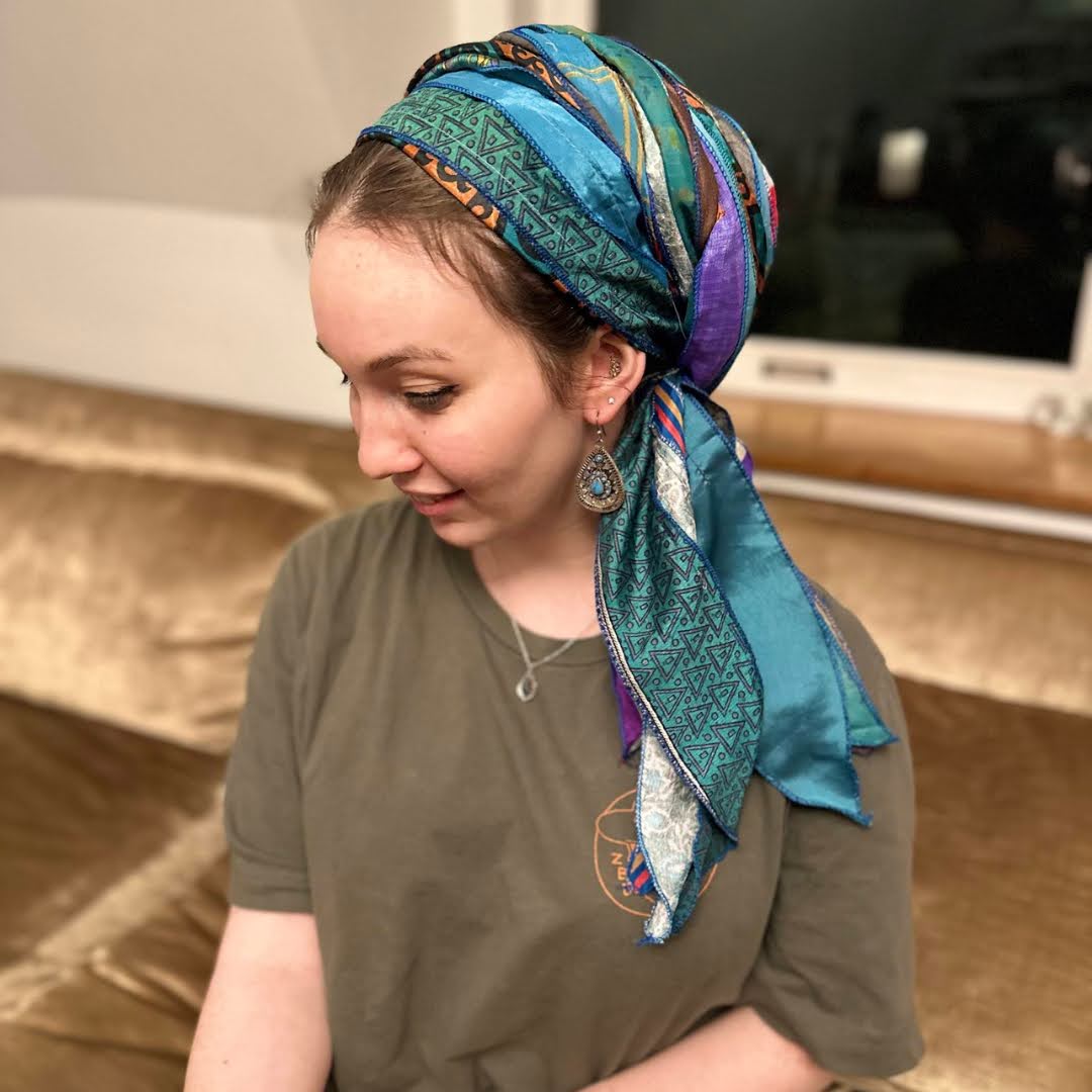 Harmony Scarf Layered Scarf Headwrap Wrapunzel