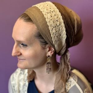 Crocheted Crown Headband