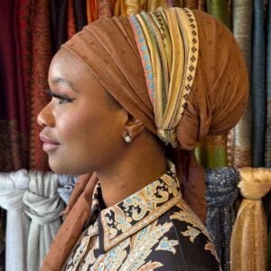 Striped Delights Half Wrap Headband