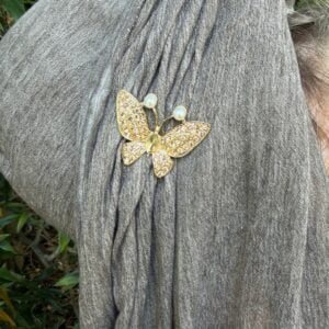 Playful Papillon Pin