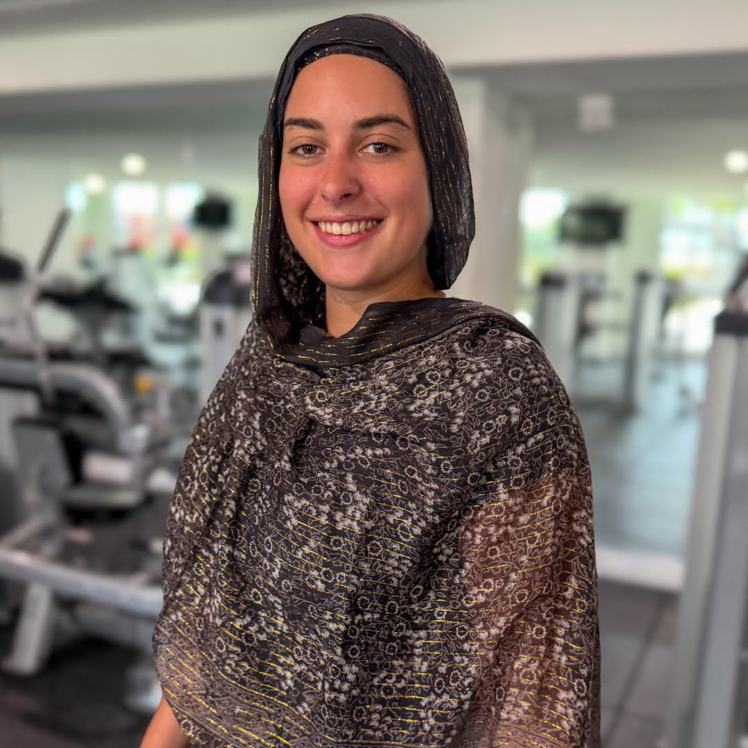 Long Vintage Fringed Israeli Tichel - Image 4